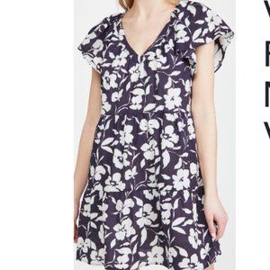 "Like-New" Velvet - Floral Sundress M